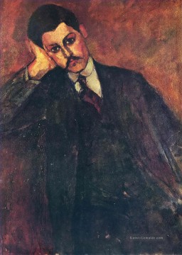  1909 - Porträt von Jean Alexandre 1909 Amedeo Modigliani
